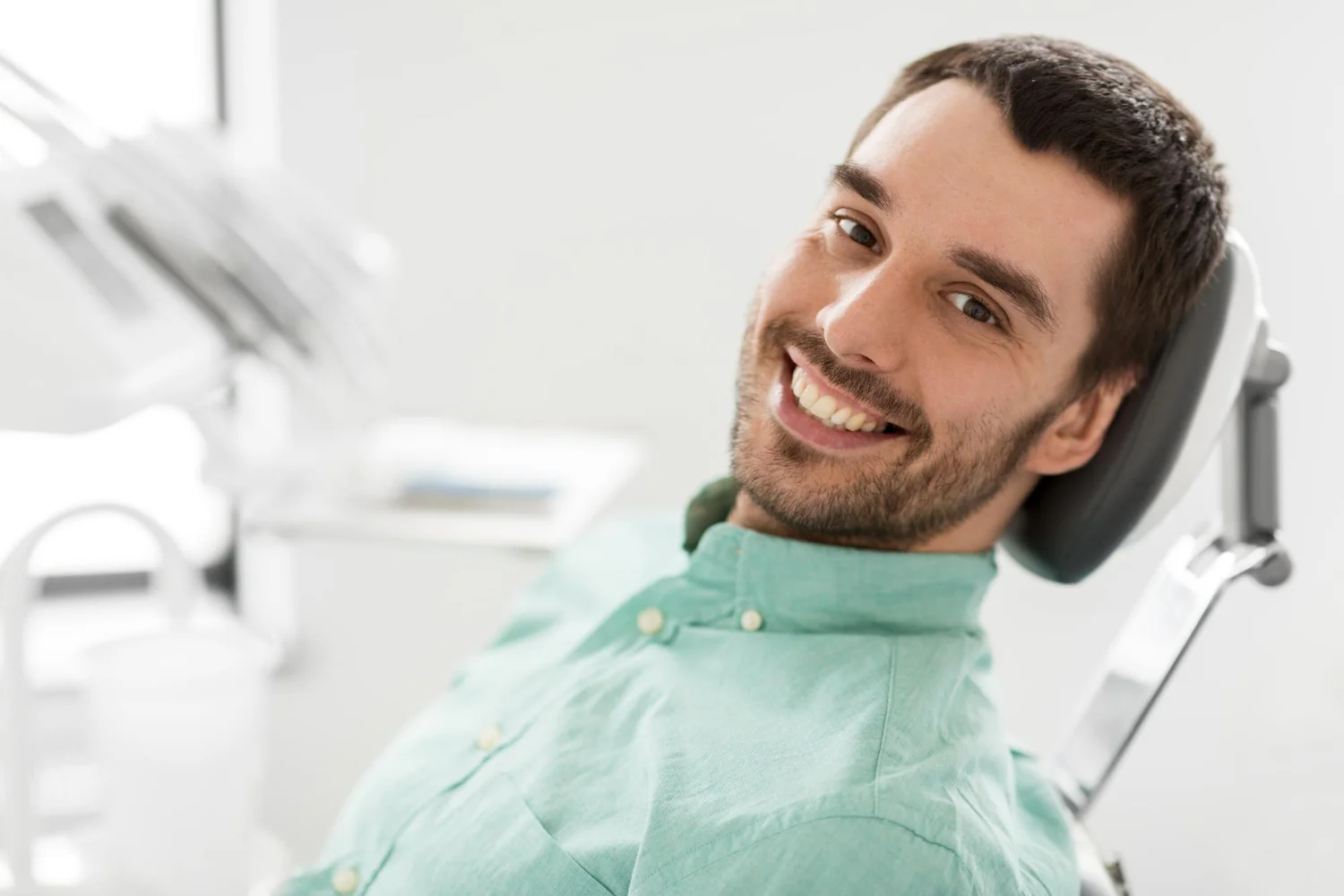 patient at dentist implants 2